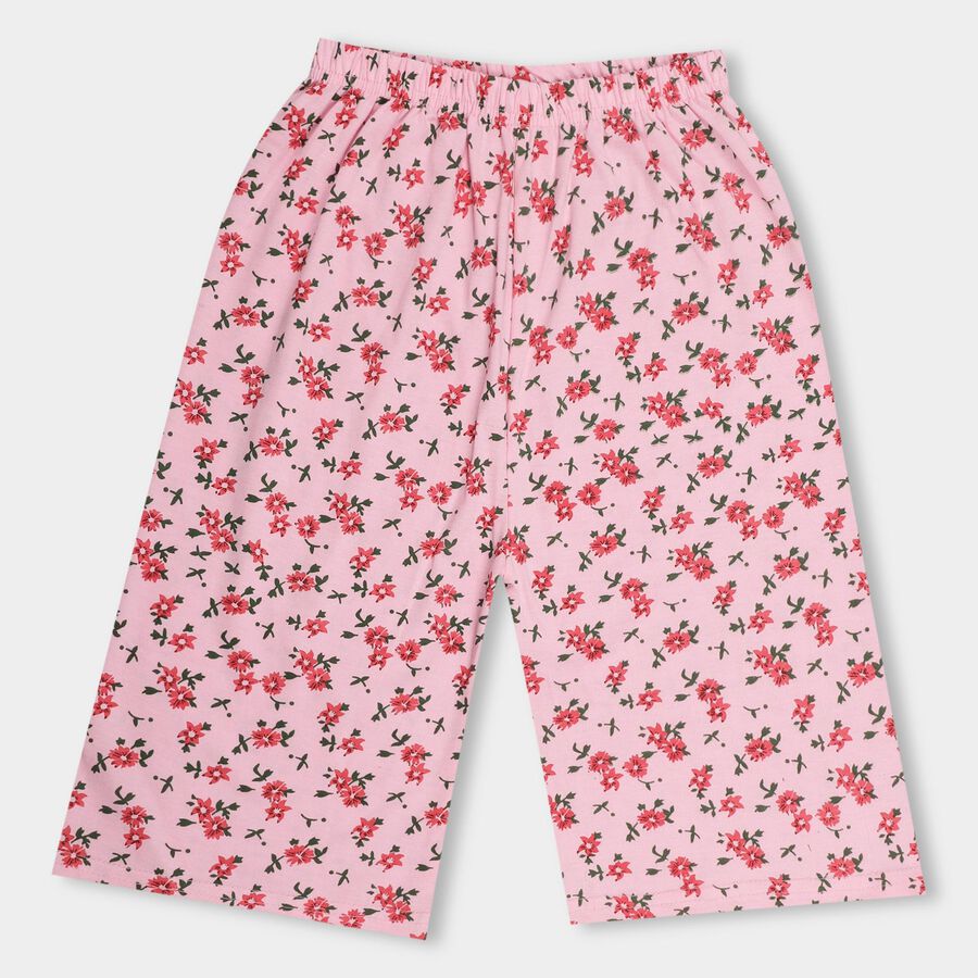Girls' Pull Ups Capri , Light Pink, large image number null