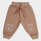 Infants' 100% Cotton Rib Waist Pyjama , Beige, small image number null