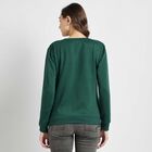 Round Neck Sweatshirt, Dark Green, small image number null