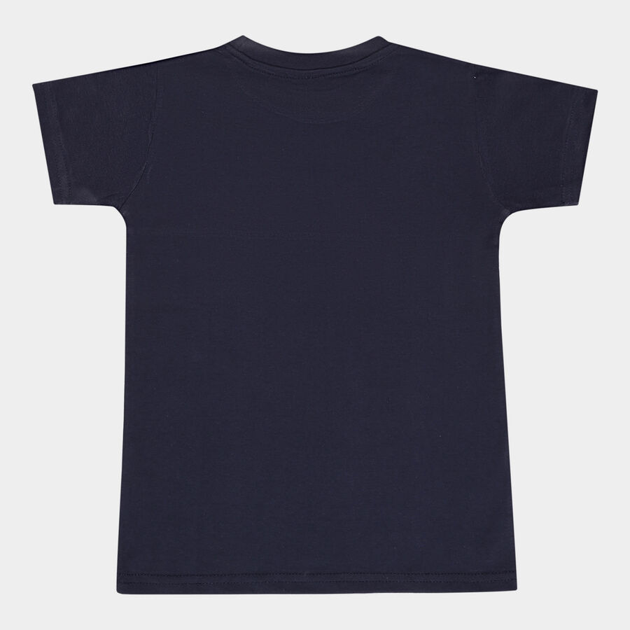 Boys T-Shirt, नेवी ब्लू, large image number null