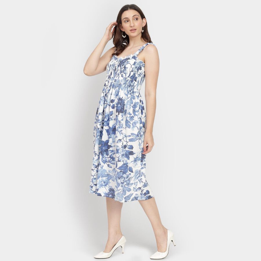 Ladies' Dress , सफ़ेद, large image number null