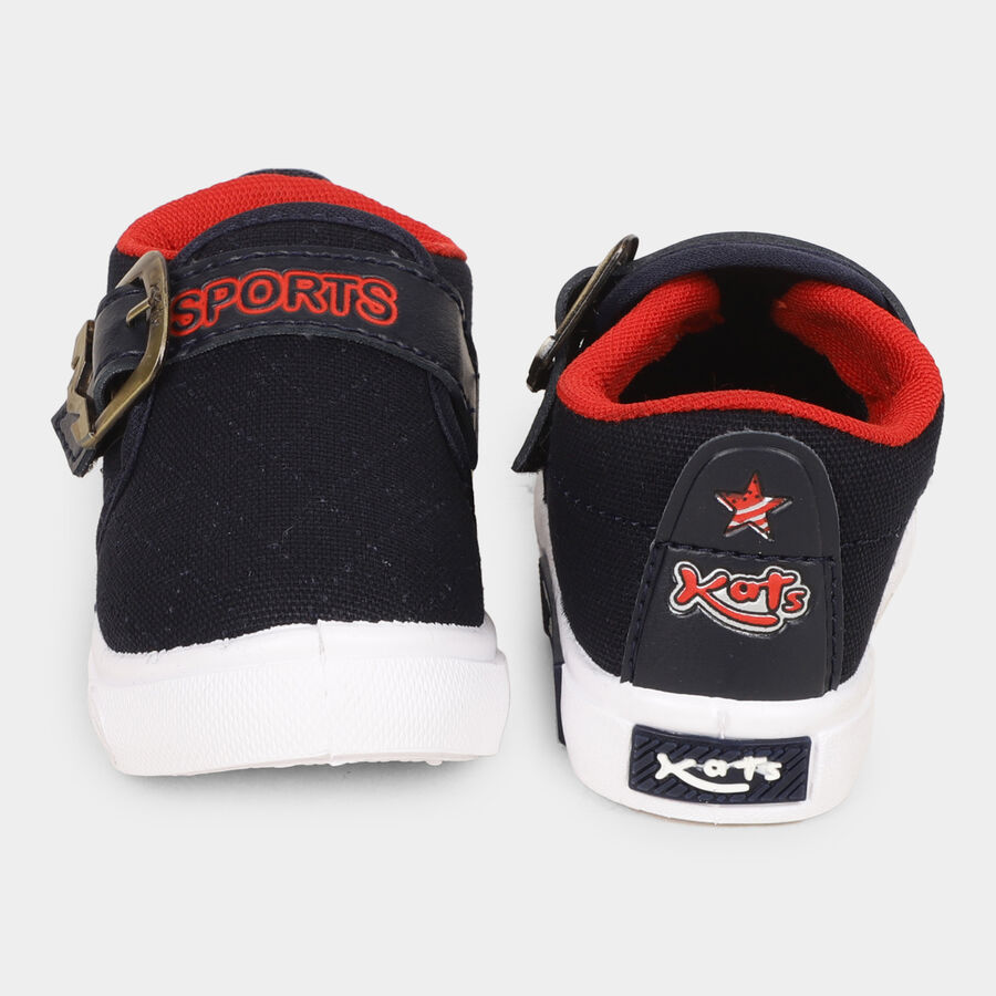 Boys' Shoes, Navy Blue, large