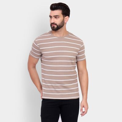 Men's Round Neck Half Sleeves T-Shirt