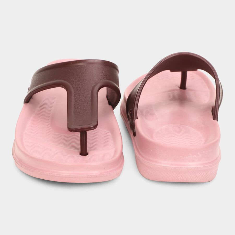 Womens Moulded Sliders, Peach, large image number null