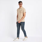 Solid Polo Shirt, Beige, small image number null