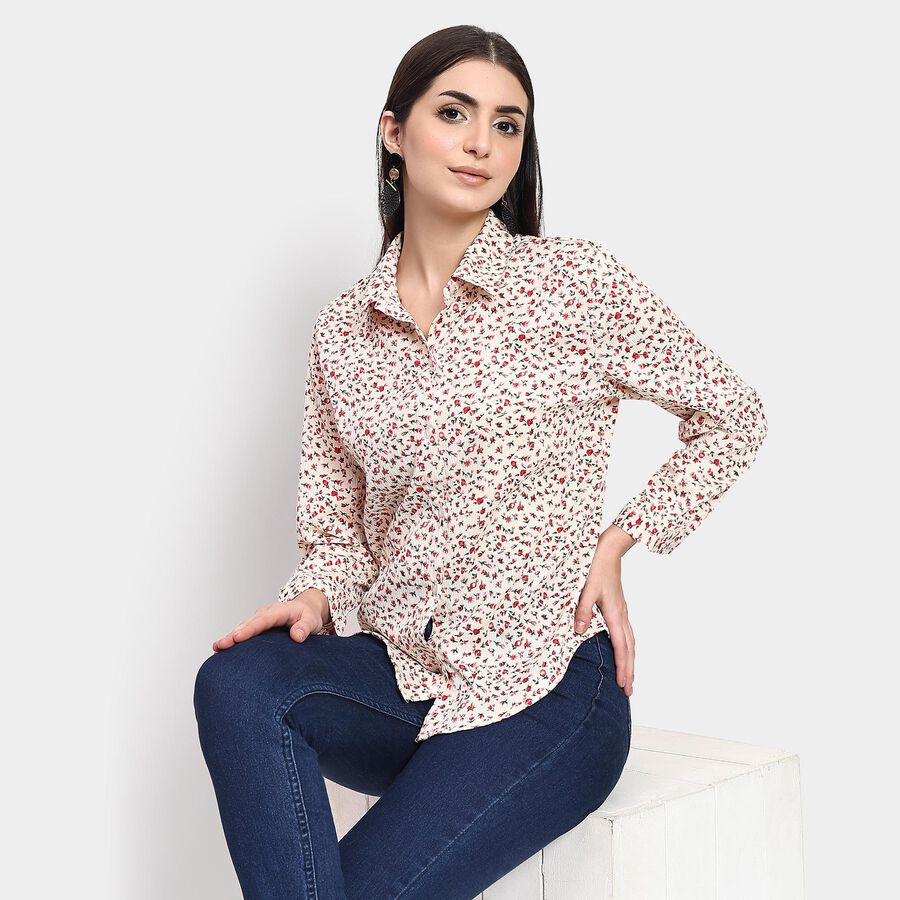 Ladies' Shirt , Off White, large image number null