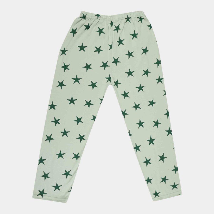 Printed Pyjama, Light Green, large image number null