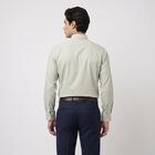 Men's Mint Green Regular Fit Formal Shirt, Light Green, small