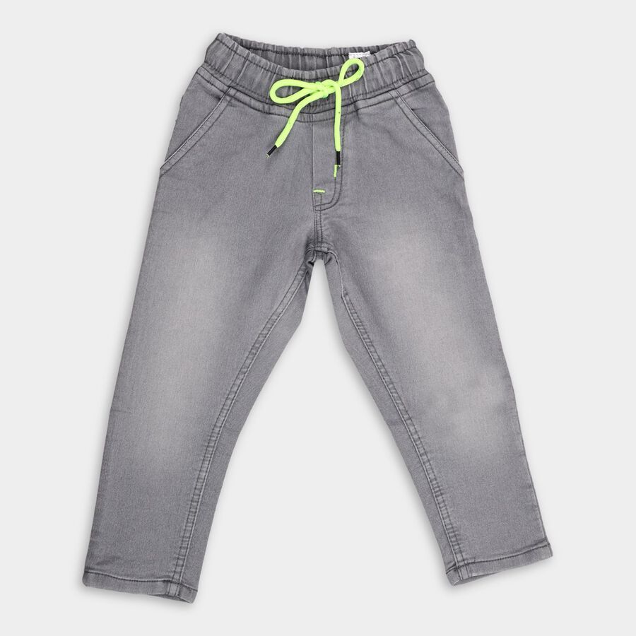 Boy's Jeans , Light Grey, large image number null