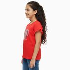 Girls' T-Shirt, Red, small image number null