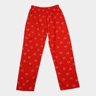 Girls' Pyjama, लाल, small