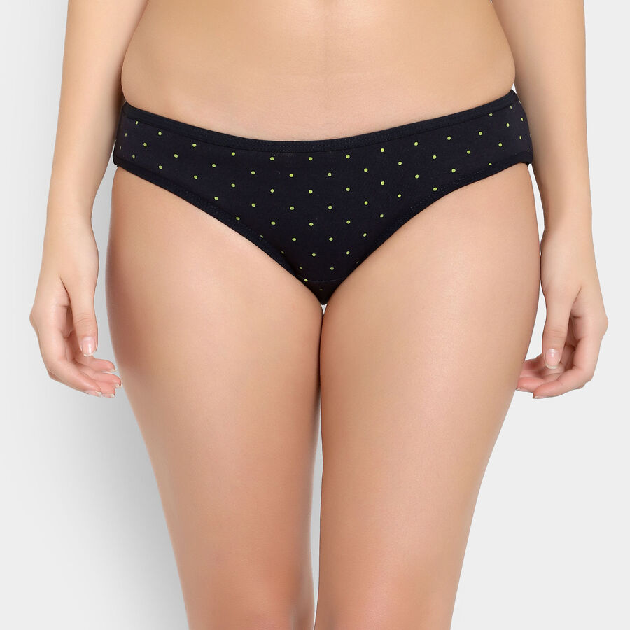 Cotton Printed Panty, Navy Blue, large image number null
