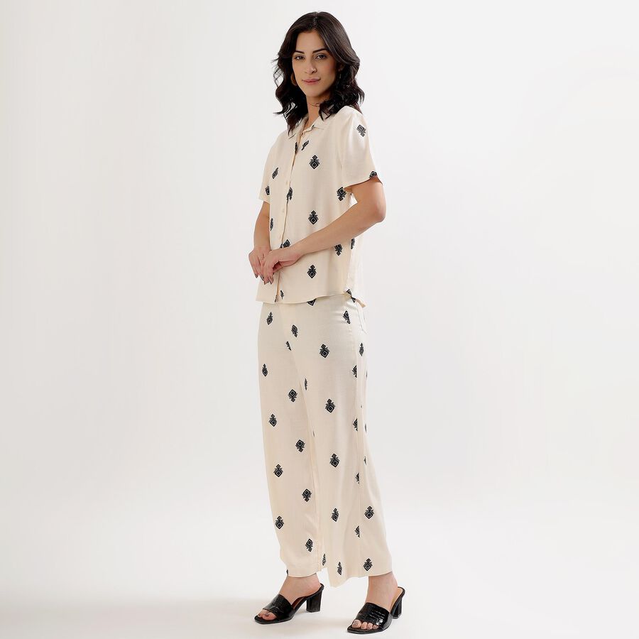 Ladies' Co-ord set , Off White, large