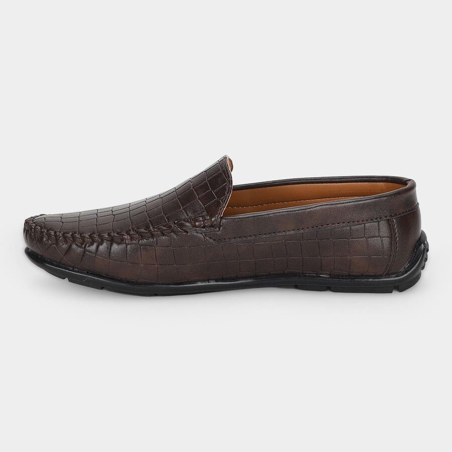 Men's Formal Shoes, भूरा, large