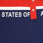 Boys' 100% Cotton Half Sleeves T-Shirt , Navy Blue, small image number null