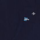 Boys Deep Midnight Navy Blue Cotton Crew Neck Casual T-Shirt, Navy Blue, small image number null