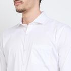 Men's 100% Cotton Formal Shirt , सफ़ेद, small image number null