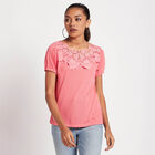 Embellished Top, Coral, small image number null