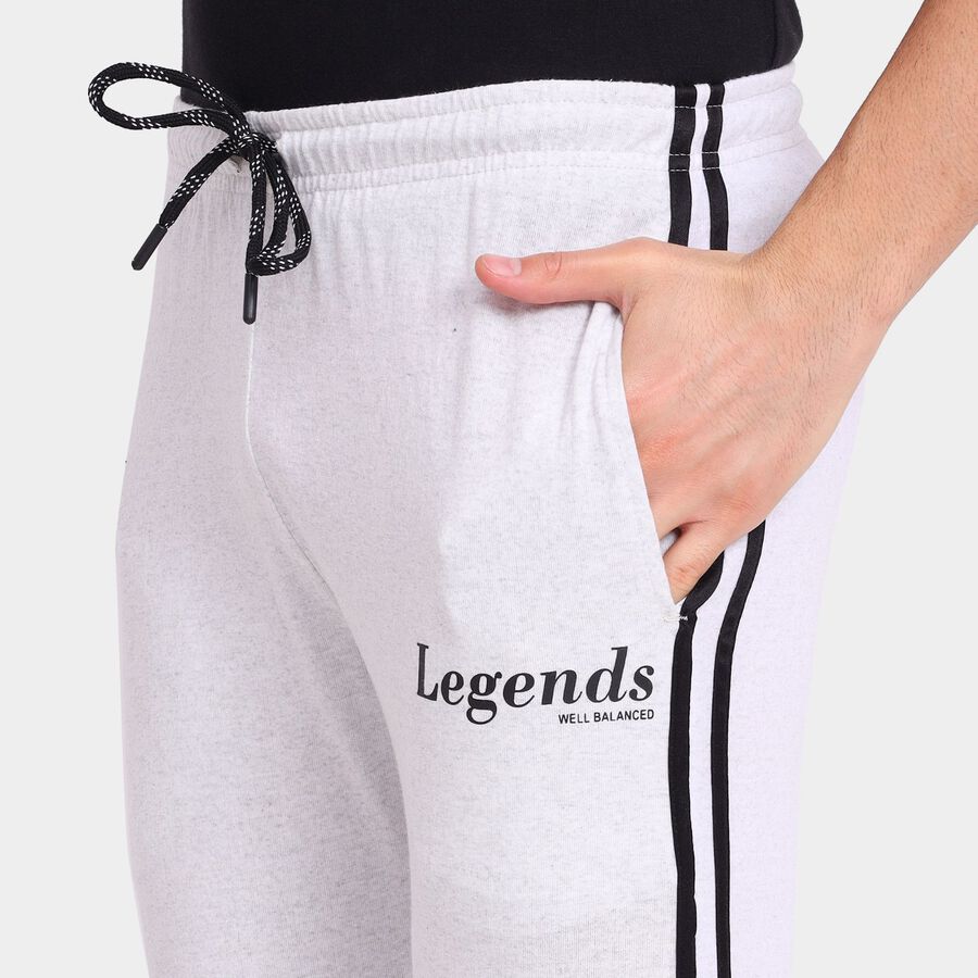 Men's Track Pants, मिश्रित हल्का ग्रे, large image number null