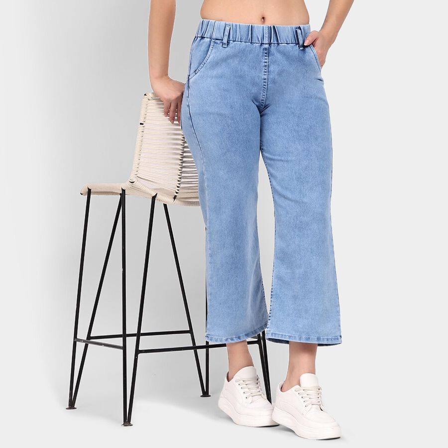 Ladies' Jeans, Mid Blue, large image number null