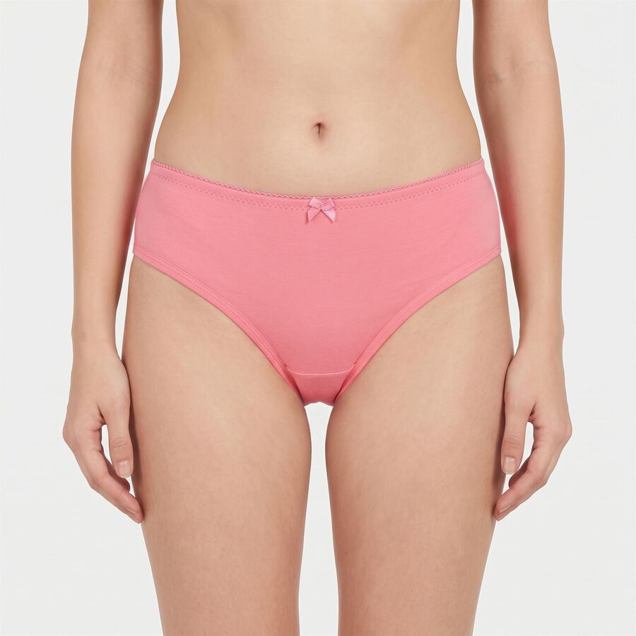 Women's Assorted Regular Fit Solid Panty, Assorted, large