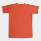 Boys' 100% Cotton Half Sleeves T-Shirt, रस्ट, small image number null