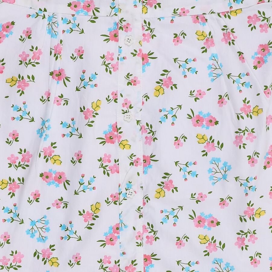 Girls' Frock, ऑफ व्हाइट, large image number null