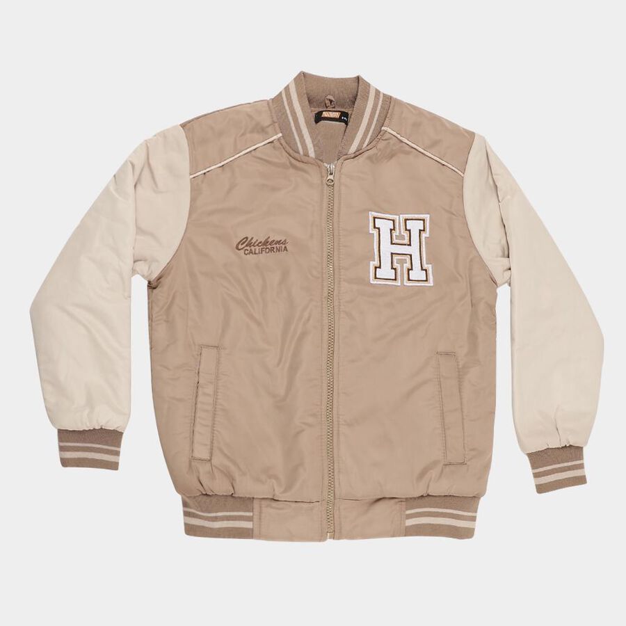Boys' Jacket, Beige, large image number null