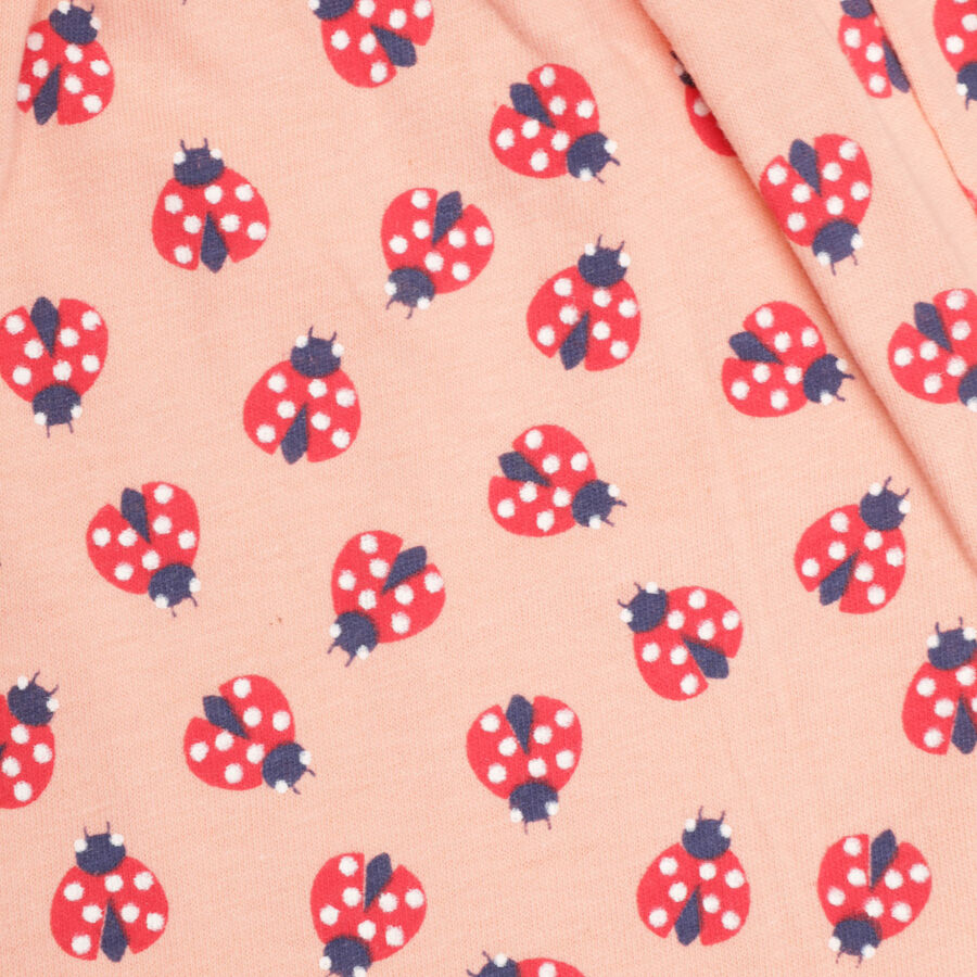 Infants Cotton Hipster Set, Peach, large image number null