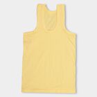 Boys' 100% Cotton Vest , Yellow, small image number null
