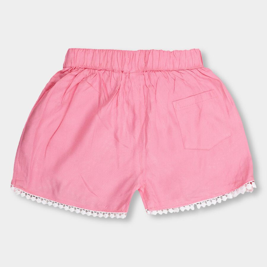 Girls' Shorts , गुलाबी, large image number null