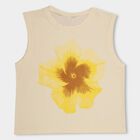 Girls' T-Shirt, ऑफ व्हाइट, small image number null