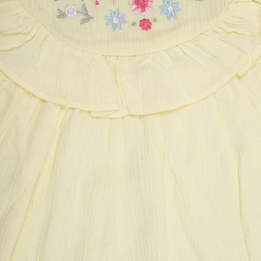 Infant Girls' Short Set , Yellow, large image number null