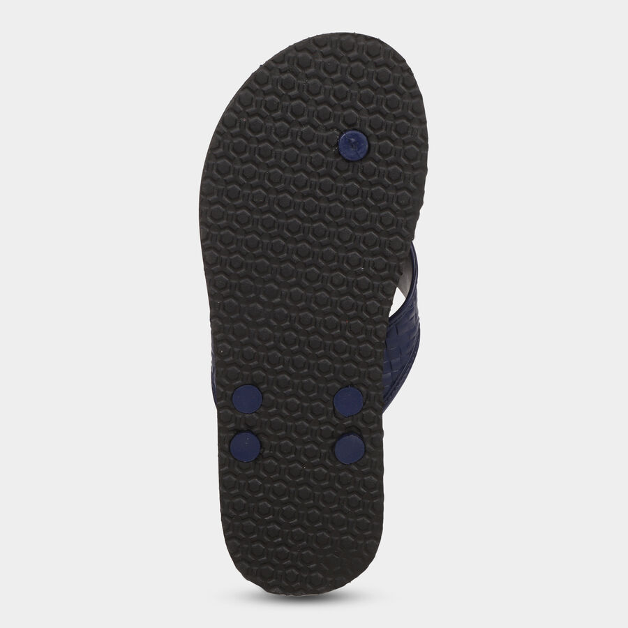 Men's Slippers, Navy Blue, large image number null