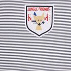 Infants' 100% Cotton T-Shirt, नेवी ब्लू, small