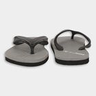 Men's Muted Charcoal Gray Slip-On Slippers, Grey, small