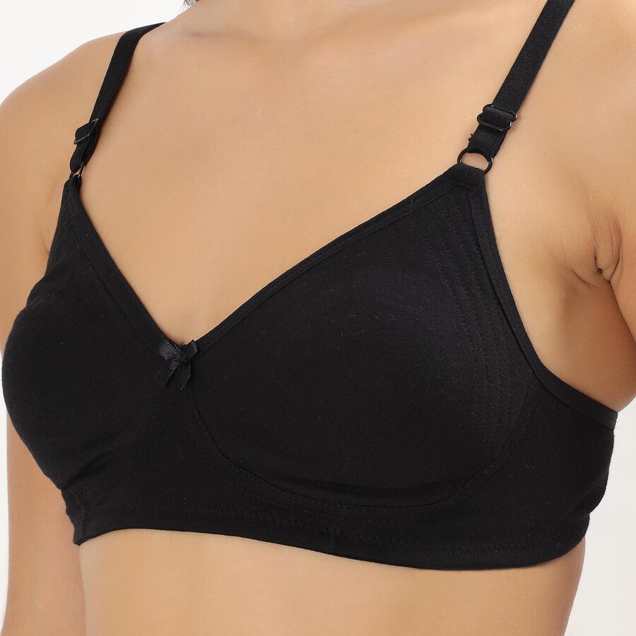 Ladies' Bra , Black, large image number null