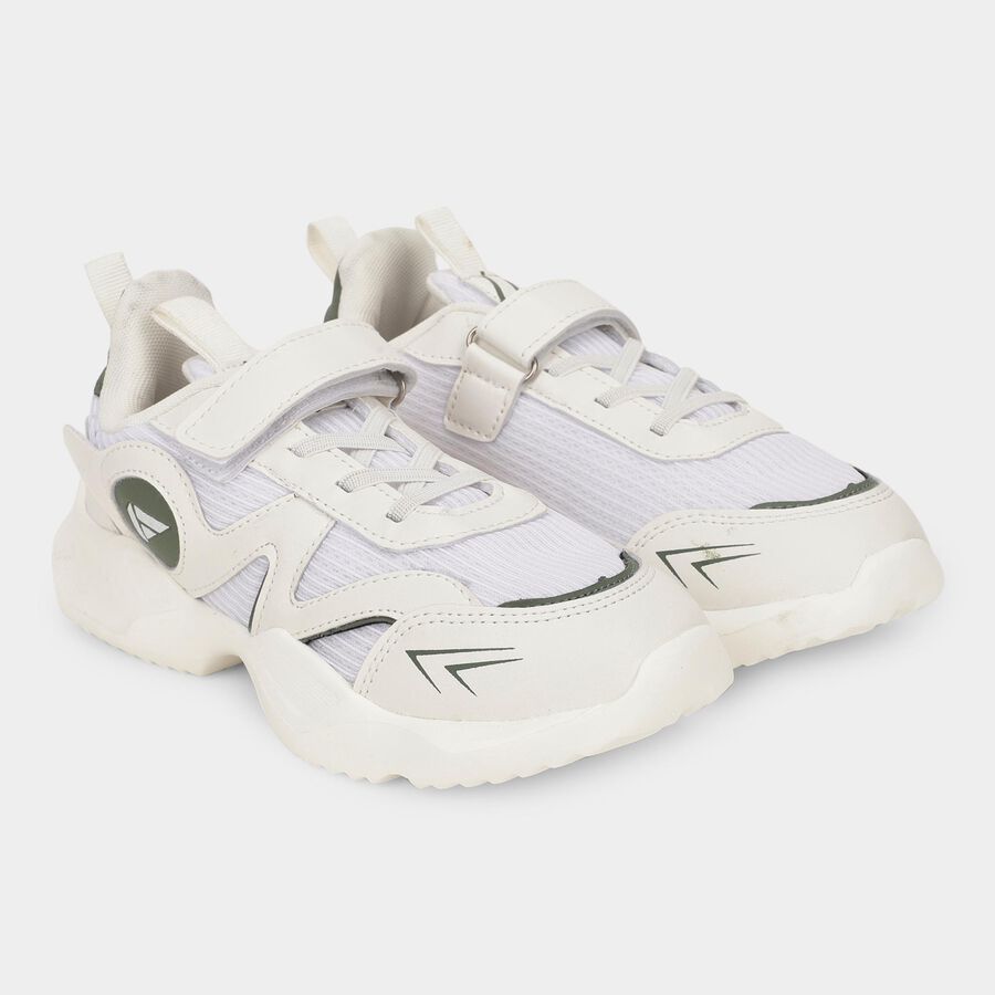 Boys' Shoes, White, large image number null