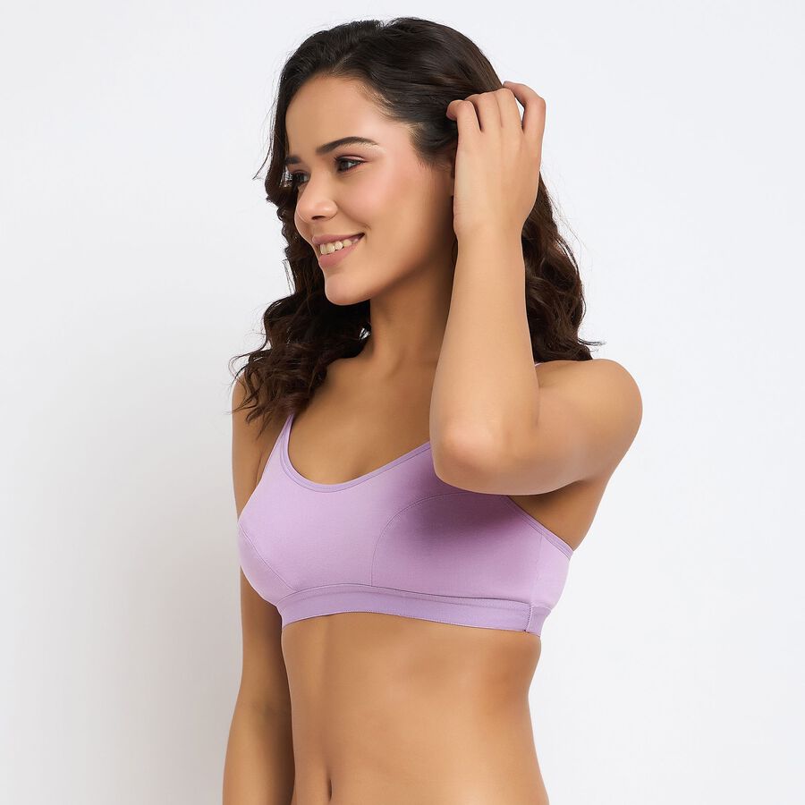 Ladies' Bra, लाइलेक, large image number null