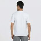 Men's Off-White Crew Neck Athleisure Drifit T-Shirt, Off White, small