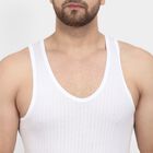 Cotton Drop Needle Vest, White, small image number null