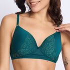 Ladies' Padded Bra, गहरा हरा, small image number null