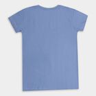Boys' 100% Cotton Half Sleeves T-Shirt , मध्यम नीला, small image number null
