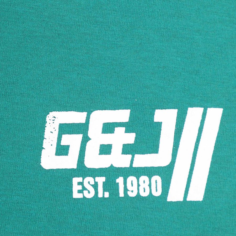 Boys Stripes Bermuda, Dark Green, large image number null