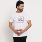 Round Neck T-Shirt, White, small image number null