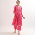 Ladies' Kurta, रानी (फ्यूशिया), small image number null