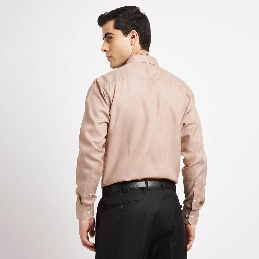Solid Formal Shirt, Beige, large image number null