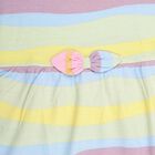 Girls' 100% Cotton Frock , गुलाबी, small image number null