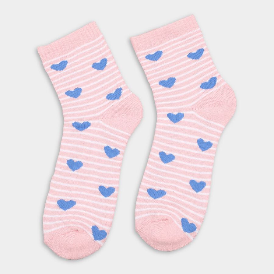 Ladies' Socks, हल्का गुलाबी, large image number null