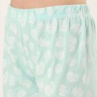 Women's Green Regular Fit Drawstring Shorts, हल्का हरा, small